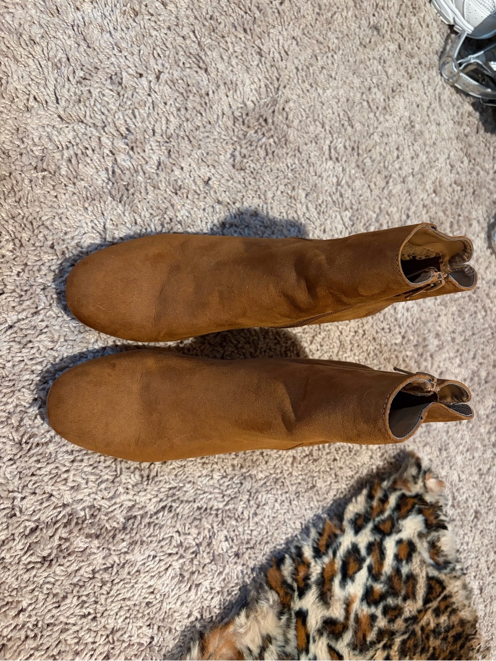Women's Brown Suede Ankle Boots